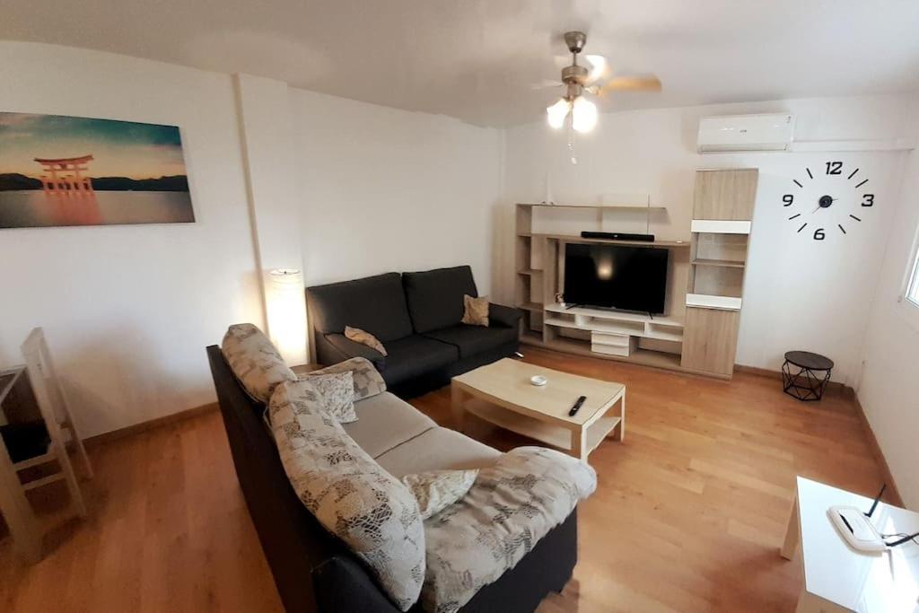 3F, Aire Acondic, 80M2, 2 Dormitorios, 4 Huespedes, Wifi Gratis La Línea de la Concepción Esterno foto